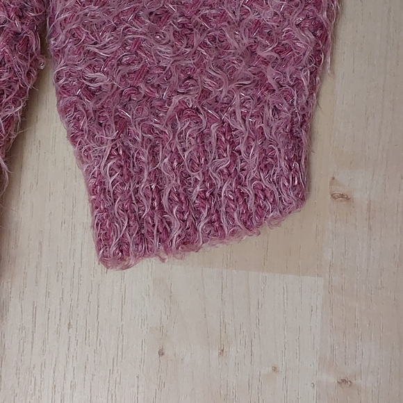 Pink Fuzzy Sweater - Picture 3 of 6